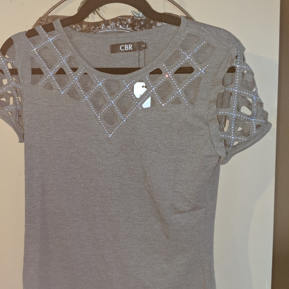 Cute bling top